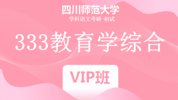 22届四川师范大学333教育学综合|VIP班