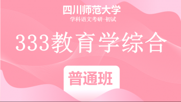 22届四川师范大学333教育学综合|普通班