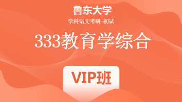 22届鲁东大学333教育学综合|VIP班