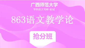 22届广西师范大学863语文教学论|抢分班