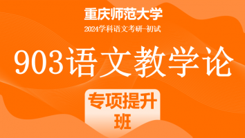 2024年山东师范大学903语文教学论课程|专项提升班